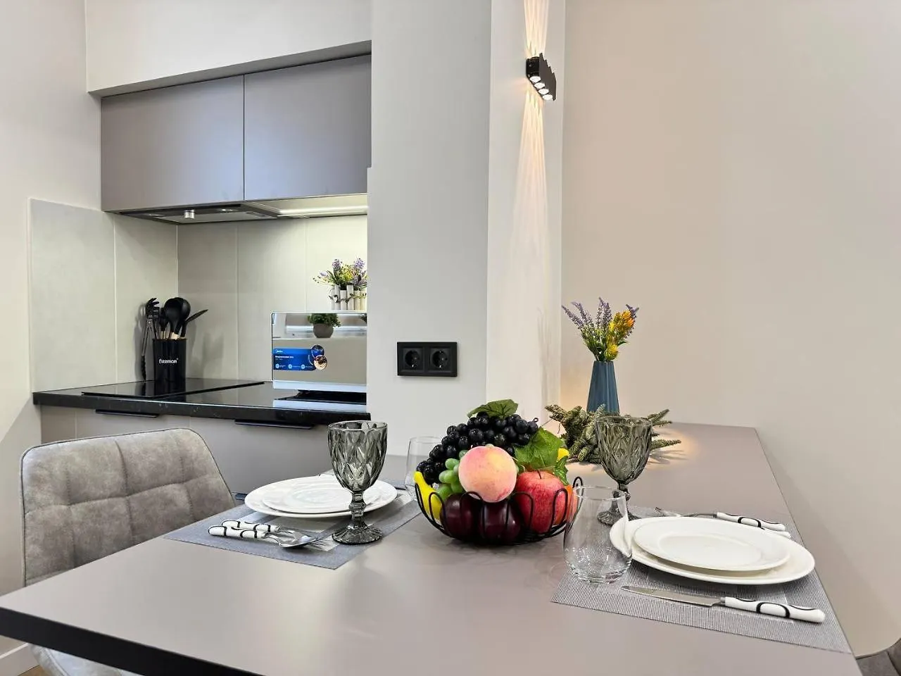 2 Room Apartment, Жк Комфорт Сити, Flat 132 Almaty