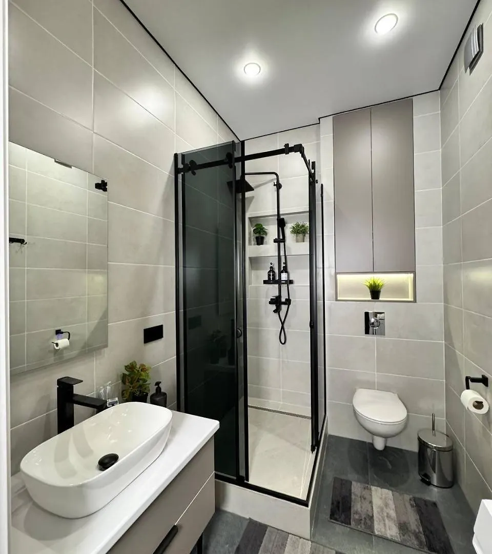 2 Room Apartment, Жк Комфорт Сити, Flat 132 Almaty Apartment